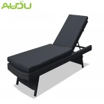 cane wicker sun loungers/sun bed/chaise lounge
