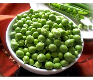 canned green peas