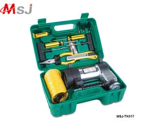 Car Emergency Tool Kit with Air Compressor /Car Diagnostic Tool Kit MSJ-TK017
