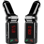 car kit FM / Wireless Audio RECEIVER MP3 player hands free USB FM charger modulator BC06 Car bluetootMP3 Dual USB Car MP3 Player