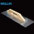 Import Carbon Steel Plastering Brick Notched Plastering Trowel With Wooden Handle from China