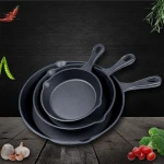 cast-iron skillet egg frying pan set for induction cookers