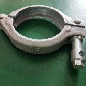 Casted 5&#39;&#39;Mounting clamp, 5 inch bolt clamp coupling