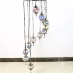 CC11M01 handmade Mosaic Art turkish chandelier lighting