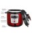 Import CE CB EMC BS Plug  6L  electric multi cooker electric digital pressure rice cooker RED SHELL from China