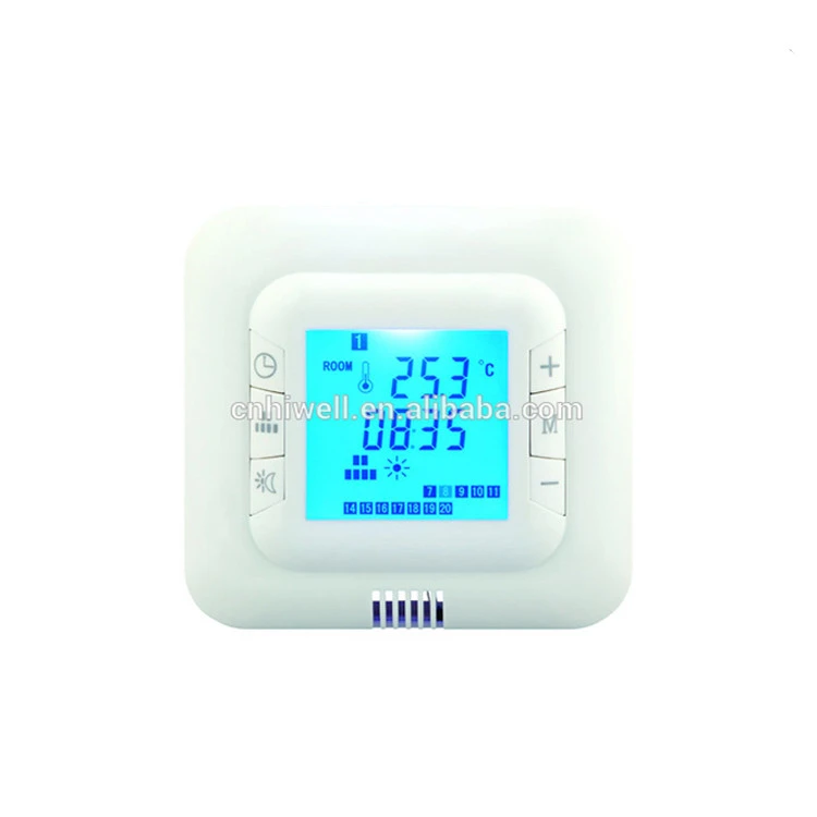 CE certification energy-saving easy operation built-in type thermostat with hvac systems