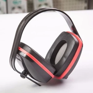 CE standard EN352 noise proof ear muff Red color