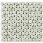 Ceramic penny round Mosaic Tiles