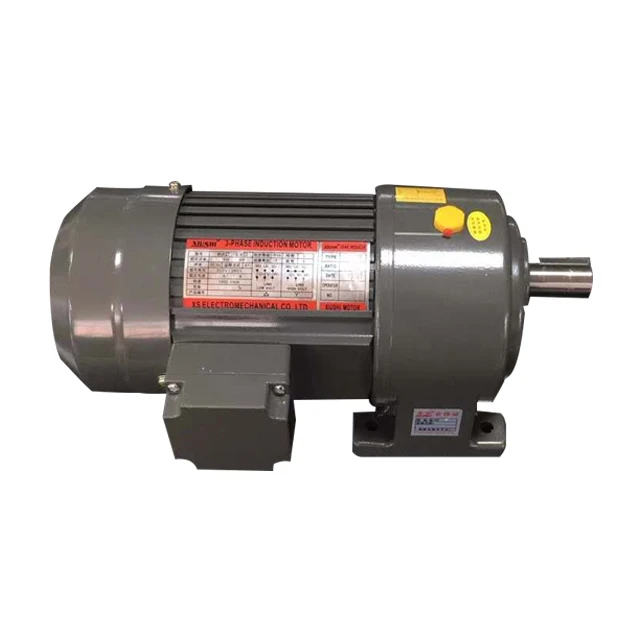 CH 1.5kw gear speed reducer ac motor with aluminum shell 32shaft