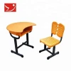 Cheap home office plastic school desk and chair for sale
