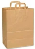 Cheap Machine Made Kraft Paper Bags with Paper Handle