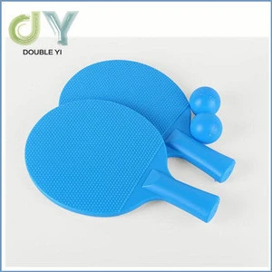Cheap plastic table tennis bat children plastic table tennis racket with ball