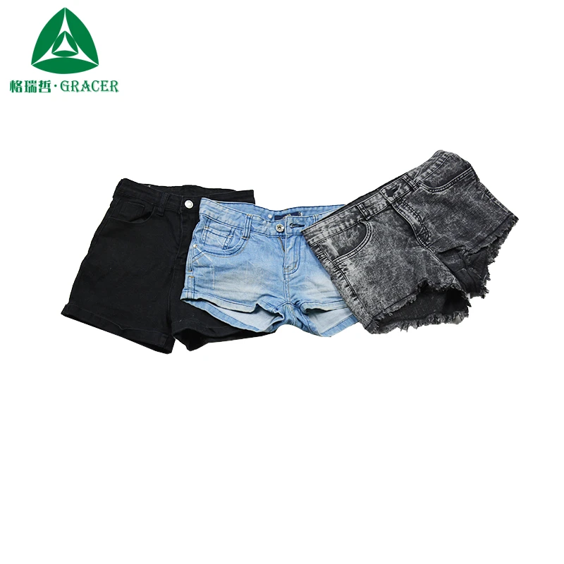 Cheap Summer Clothes Second Hand Clothes Used Ladies Short Pants Used Clothes