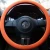 Import Cheapest car decoration silicone carbon fiber steering wheel cover car accessories 2021 from China
