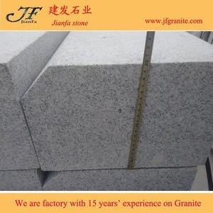 Cheapest Hubei G603 grey granite curbstone