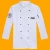 Import Chef Uniforms Custom long sleeve  Restaurant Bar Waiter Hotel Staff Uniform from China