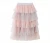 Import Children&#x27;s clothing teen girl maxi tutu skirt gradient color mesh tulle girls skirt from China