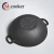 Import China cast iron big size wok with wooden lid from China