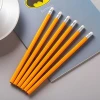 China Factory Supply School Stationery Blank Pencil With Customized Logo OEM Standard HB Pencil With Eraser
