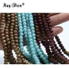 China Fashion Custom Colors Wholesale Faceted Crystal Frosted Glass Beads