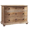 China furniture supplier European rustic furniture reclaimed pine bowfront wooden chest vintage sideboard  (W1068)