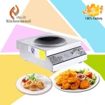 China High Quality 5000w Top Electric Commercial Stainless Steel Induction Cooker H50CM