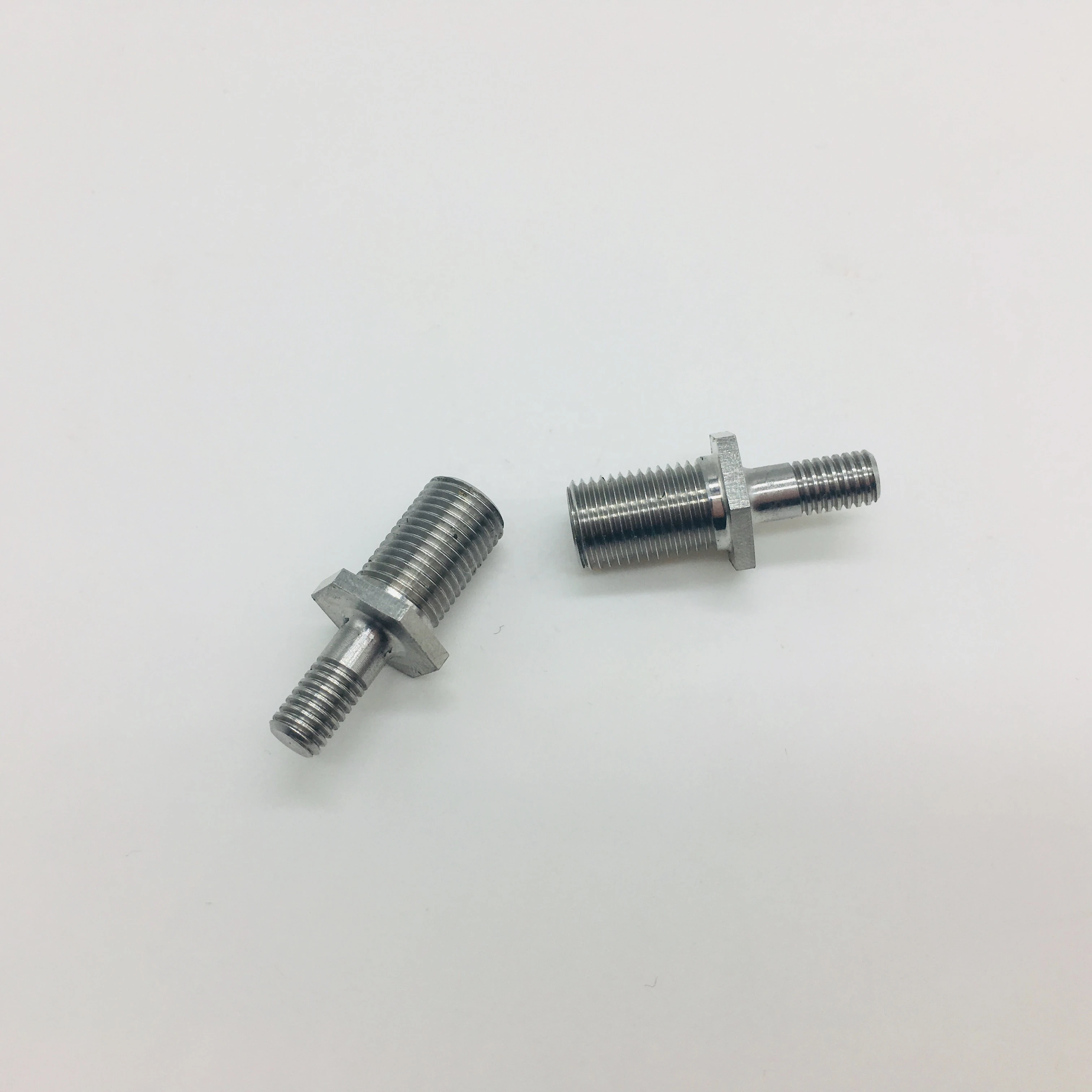 China  made CNC machine tool turning pieces of stainless steel processing manufacturing hexagon screws