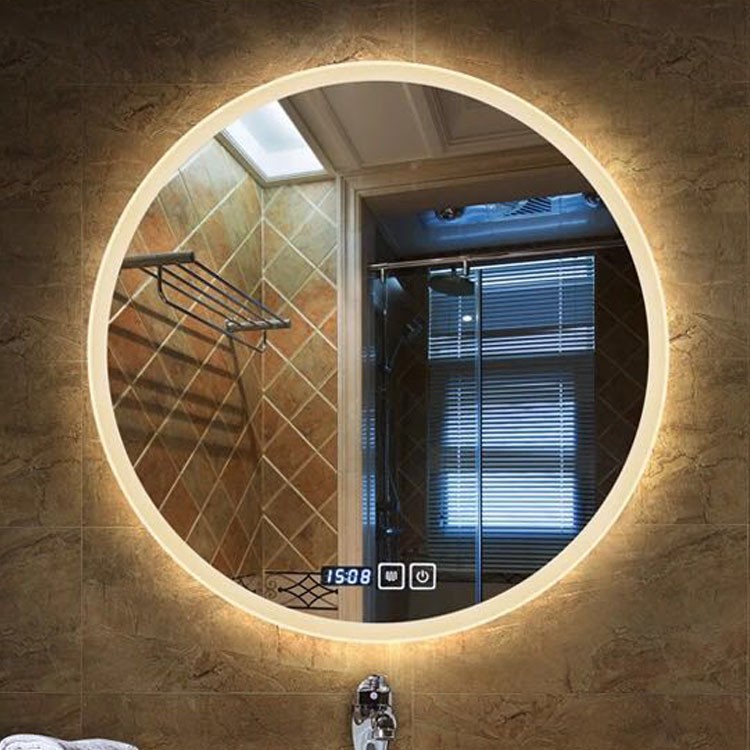 China made illuminated bathroom LED makeup vanity mirror with lights