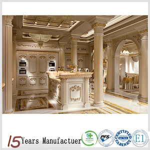 China Made Royal Wood Kitchen Cabinet Furniture Design