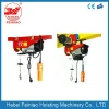 China supplier 220v and 230v single phase electric wire rope hoist 6m-12m/electric trolley hoist crane/winch