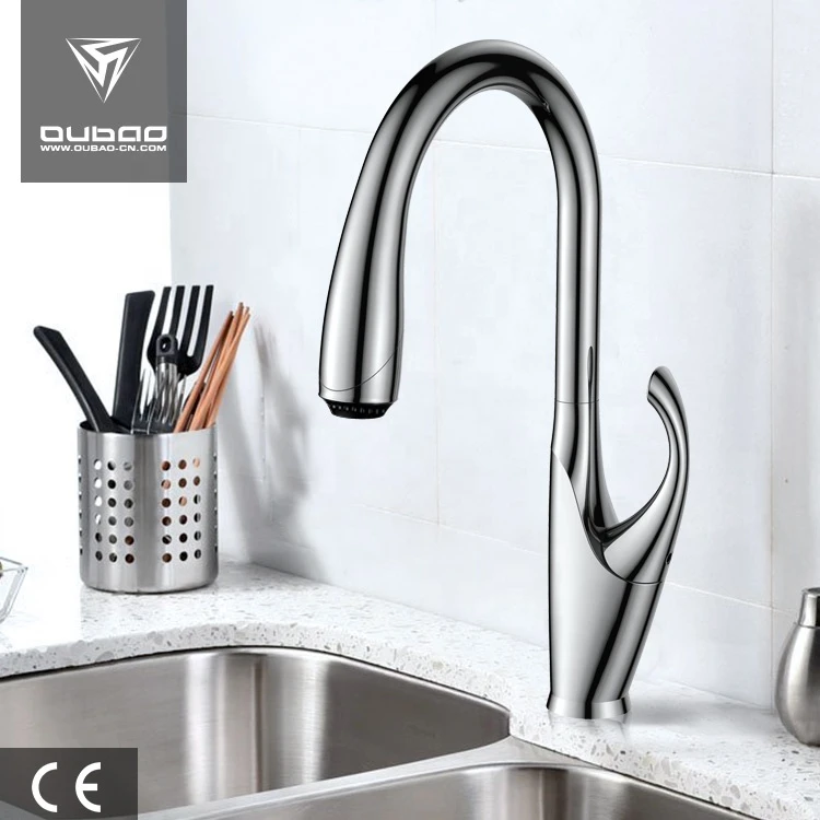 China Suppliers Design Pull-Down Sensor Water Tap Kitchen Sink Mixer Kitchen Brass Faucet