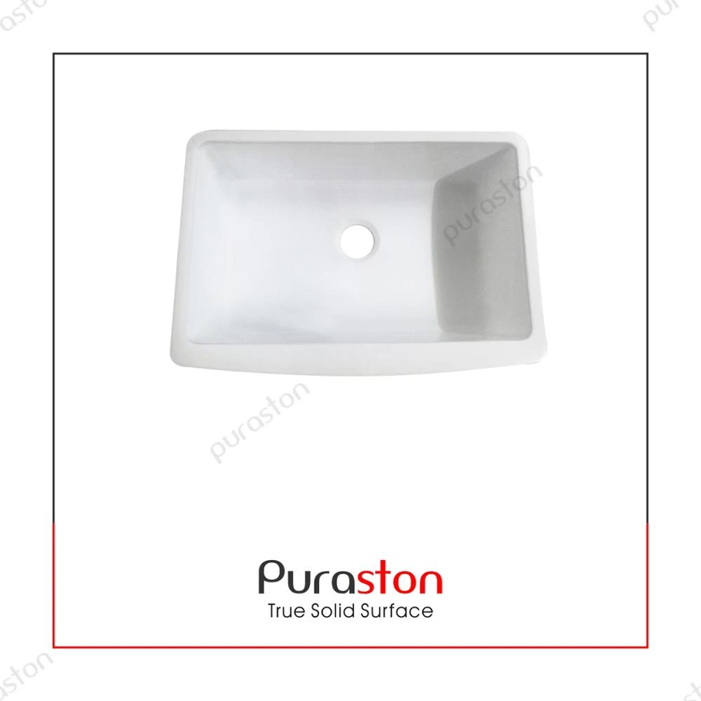 China white porcelain curved apron single bowl kitchen basin sinks
