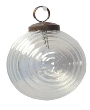 Christmas Decor Glass Crystal Clear Balls for Decor and Hangings used as Christmas Ornaments in Christmas Tree & Home Decoration