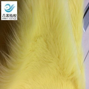 cixi textile fabrics faux fur long hair acrylic material soft toy