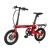 Import Classic red folding portable electric bike with hidden battery from China