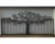 Import Clean look wrought iron double swing garden gate design from China