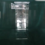 clear Acrylic bedroom furniture transparent nightstand with drawer acrylic console table