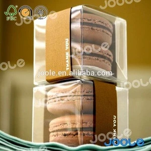 Clear PVC Boxes Wedding Candy Cake Sweets Gift Plastic Box