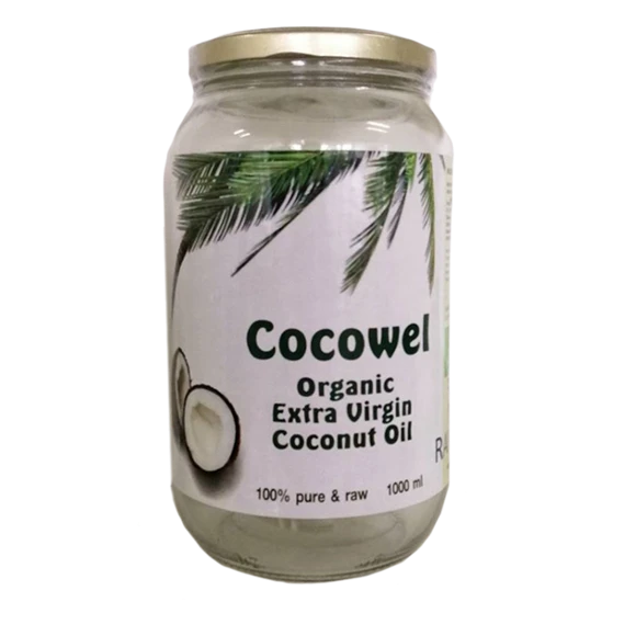 Cocowel Organic Virgin Coconut Oil - 1000ml