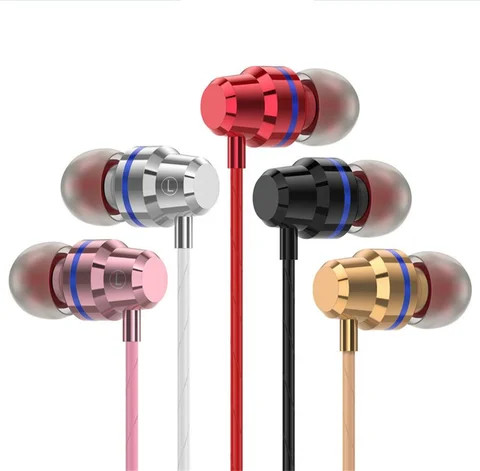 Colorful Earphones & Headphones 3.5mm Stereo Cheap Stylish Wired Headphones for Smart phone