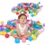 Import Colorful Fun Plastic Soft Balls Swim Toys Ocean Ball Pit for Play Tents Playhouses Kiddie Pools with assorted any pack from China