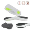 Combination free adjustable shock absorption arch support insole velvet face arch movement half yard corrective insole