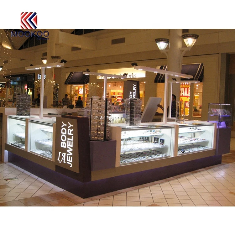 Commercial furniture jewelry kiosk mall