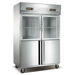 commercial refrigerator showcase/air cooling refrigerator&freezer/hotel restaurant kitchen refrigerator