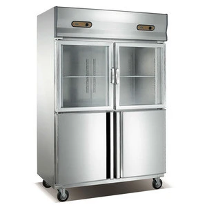 commercial refrigerator showcase/air cooling refrigerator&amp;freezer/hotel restaurant kitchen refrigerator