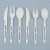 Import Compostable Forks Fork Spoon Kitchen Knives from China