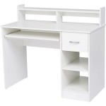 Computer desk nordic style storage computer factory sale desk with shelves