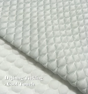 cool touch fabric for pillow mattress cover top supplier Dejiang Ticking
