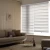 Import Cordless Dual Layer Roller Shades Day and Night Curtain Zebra Roller Blinds With Round Box from China