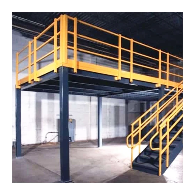 Corrosion protection galvanized stainless storage H Steel structure platform